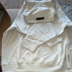 Fear of God Essentials Women's 3/4 Sleeve Hoodie